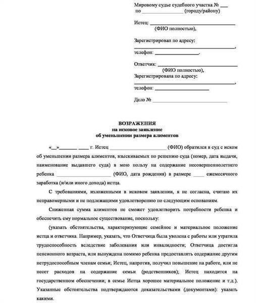 Как написать встречный иск в ответ на ложные обвинения в физическом нападении